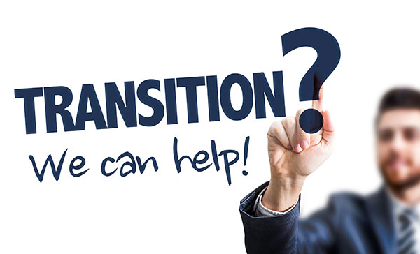 We can help you transition your job